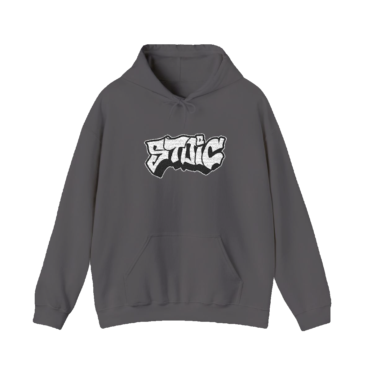 Stoic Graffiti Embroidered Hooide